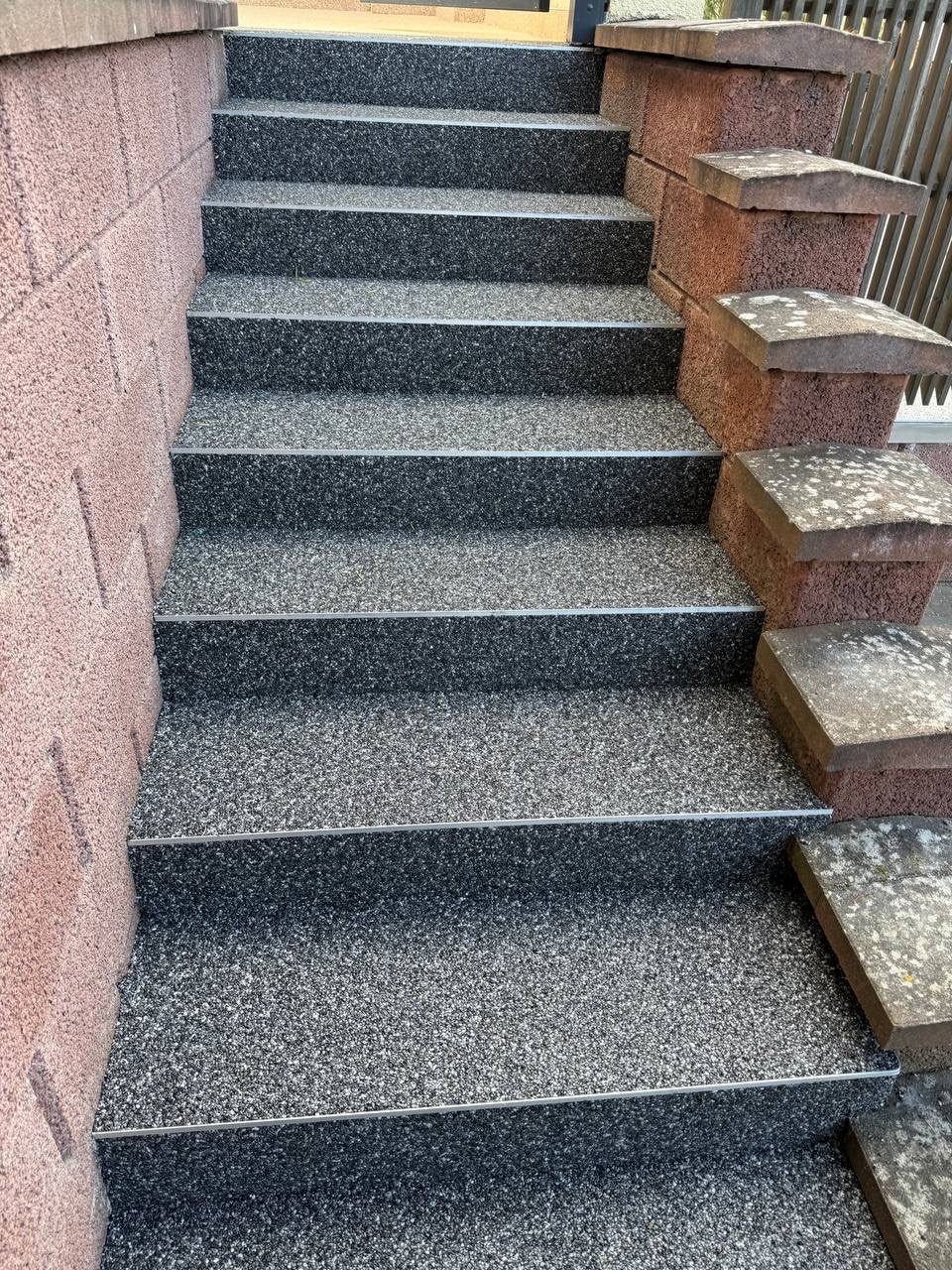 Von LR Service verlegter Steinteppich – Projekt im Raum Mainz