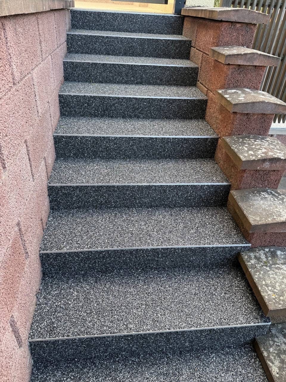 Von LR Service verlegter Steinteppich – Projekt im Raum Mainz